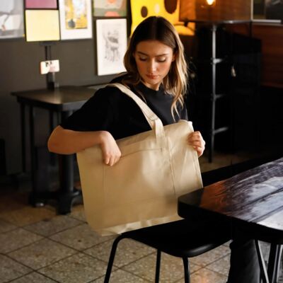 Ultimate Zip Canvas Tote Thumbnail