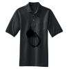 Heavyweight Cotton Pique Polo with Pocket Thumbnail
