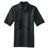 Heavyweight Cotton Pique Polo with Pocket Thumbnail