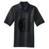 Heavyweight Cotton Pique Polo with Pocket Thumbnail