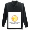 Long Sleeve Silk Touch Polo with Pocket Thumbnail