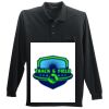 Long Sleeve Silk Touch Polo with Pocket Thumbnail