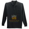 Long Sleeve Silk Touch Polo with Pocket Thumbnail