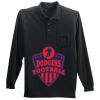 Long Sleeve Silk Touch Polo with Pocket Thumbnail