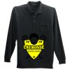 Long Sleeve Silk Touch Polo with Pocket Thumbnail