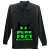 Long Sleeve Silk Touch Polo with Pocket Thumbnail
