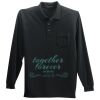Long Sleeve Silk Touch Polo with Pocket Thumbnail