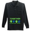 Long Sleeve Silk Touch Polo with Pocket Thumbnail