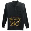 Long Sleeve Silk Touch Polo with Pocket Thumbnail