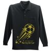 Long Sleeve Silk Touch Polo with Pocket Thumbnail