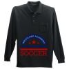 Long Sleeve Silk Touch Polo with Pocket Thumbnail