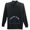 Long Sleeve Silk Touch Polo with Pocket Thumbnail
