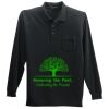 Long Sleeve Silk Touch Polo with Pocket Thumbnail