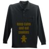 Long Sleeve Silk Touch Polo with Pocket Thumbnail