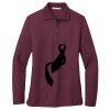 Women's Silk Touch Long Sleeve Polo Thumbnail