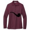 Women's Silk Touch Long Sleeve Polo Thumbnail