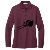 Women's Silk Touch Long Sleeve Polo Thumbnail